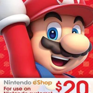 Nintendo Global $20 (Bundle 100x)