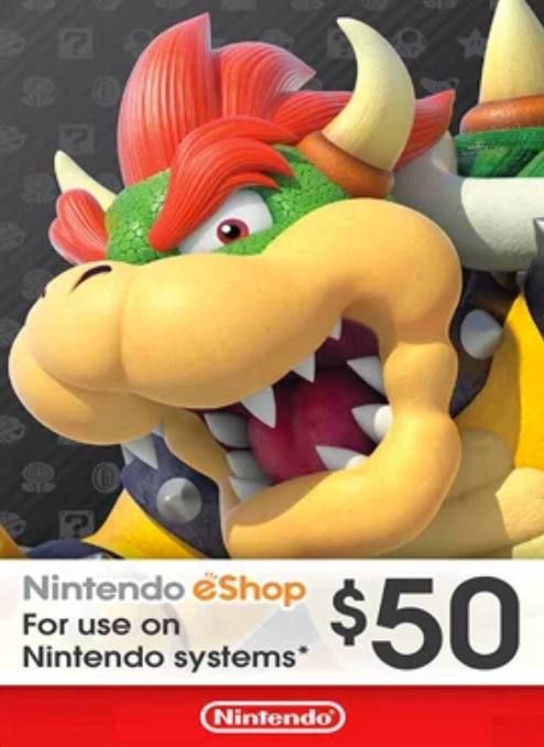 Nintendo Global $50 (Bundle 50x)